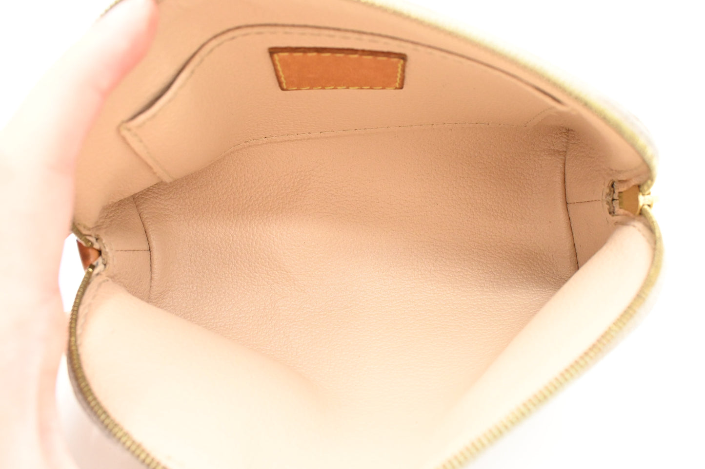 Louis Vuitton Pochette Cosmetique in Damier Azur Canvas