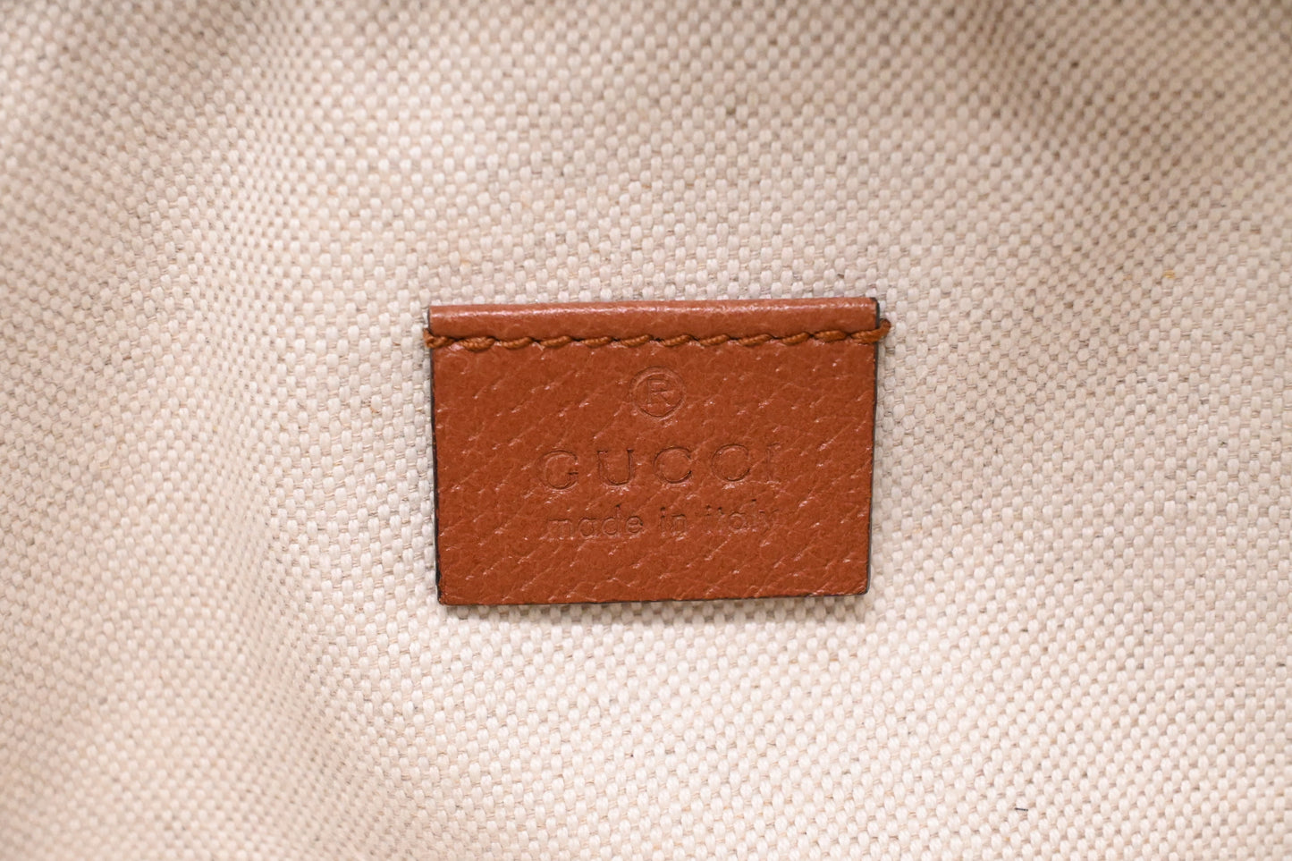 Gucci x MLB LA Waist Bag in Brown GG Canvas