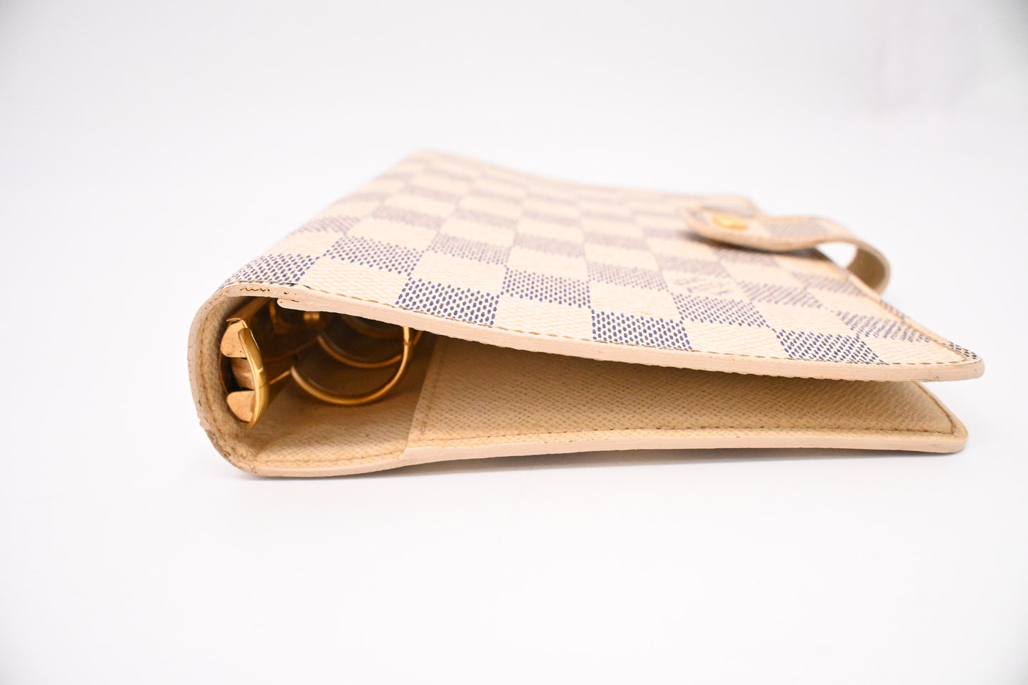 Louis Vuitton Agenda MM in Damiere Azur Canvas