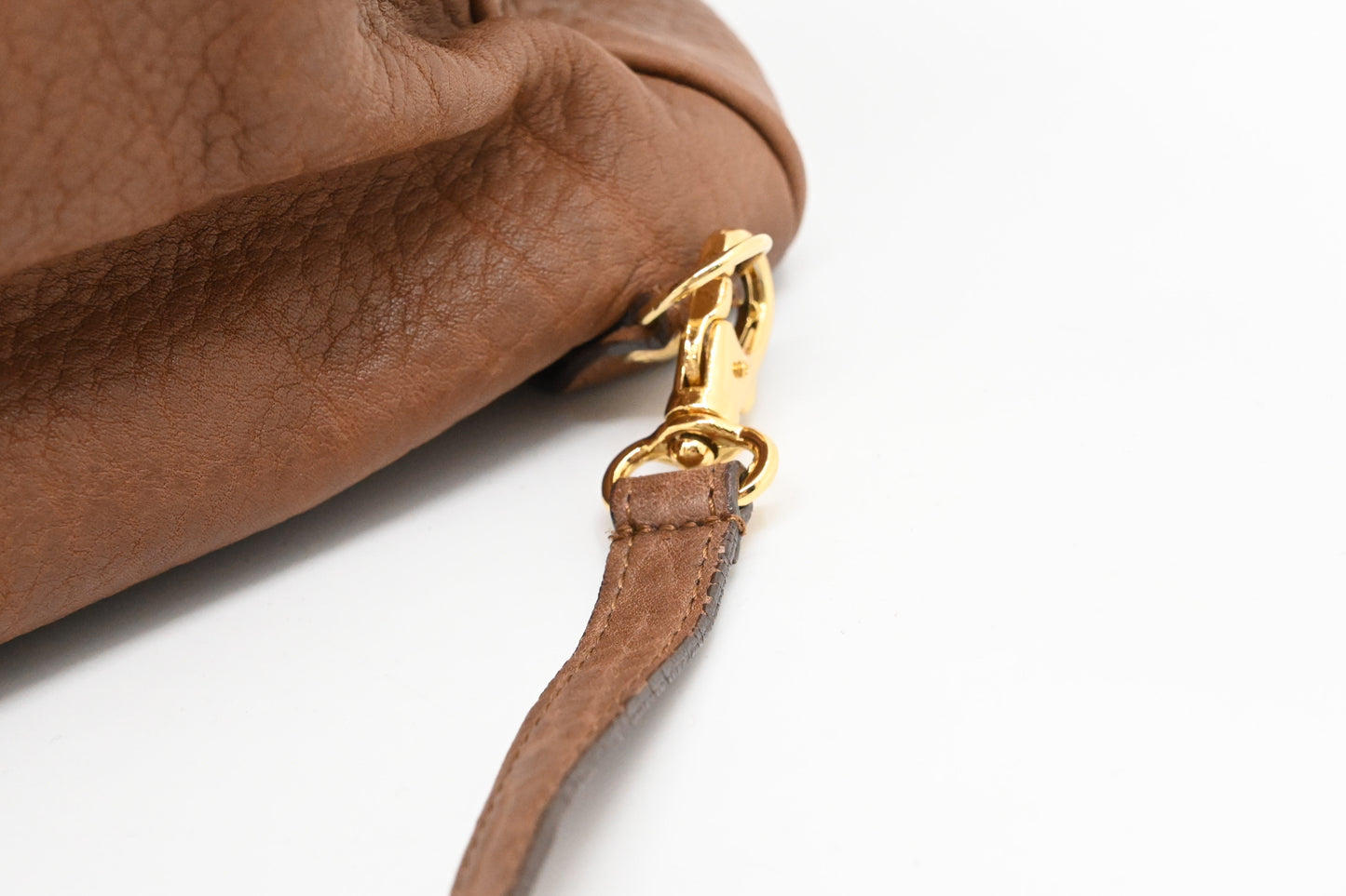 Versace Medusa Backpack in Brown Leather