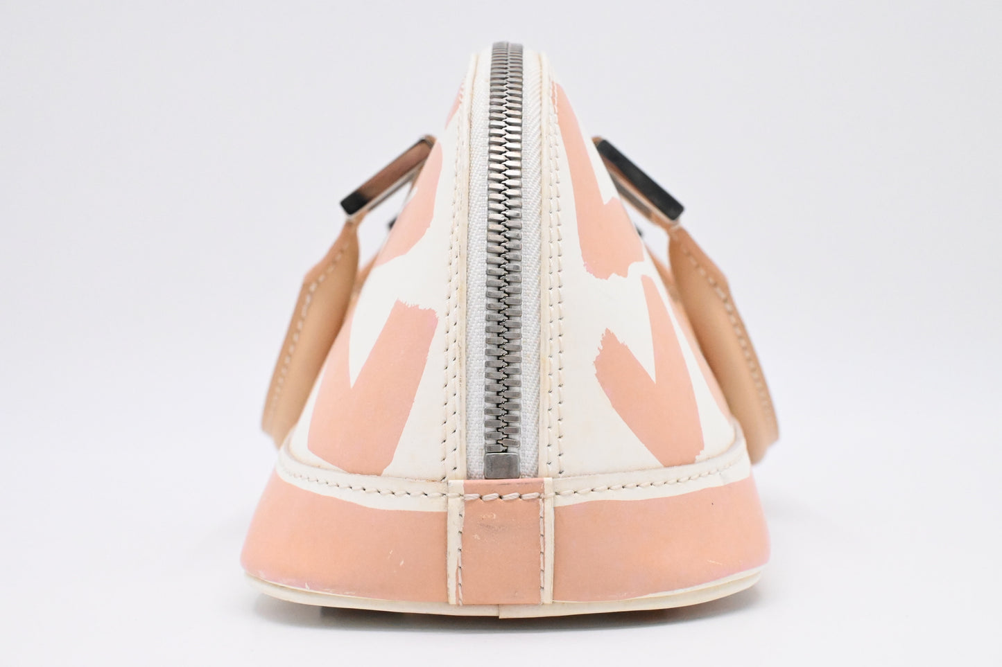 Louis Vuitton x Stephen Sprouse Alma Horizontal in Beige Graffiti Glazed Leather