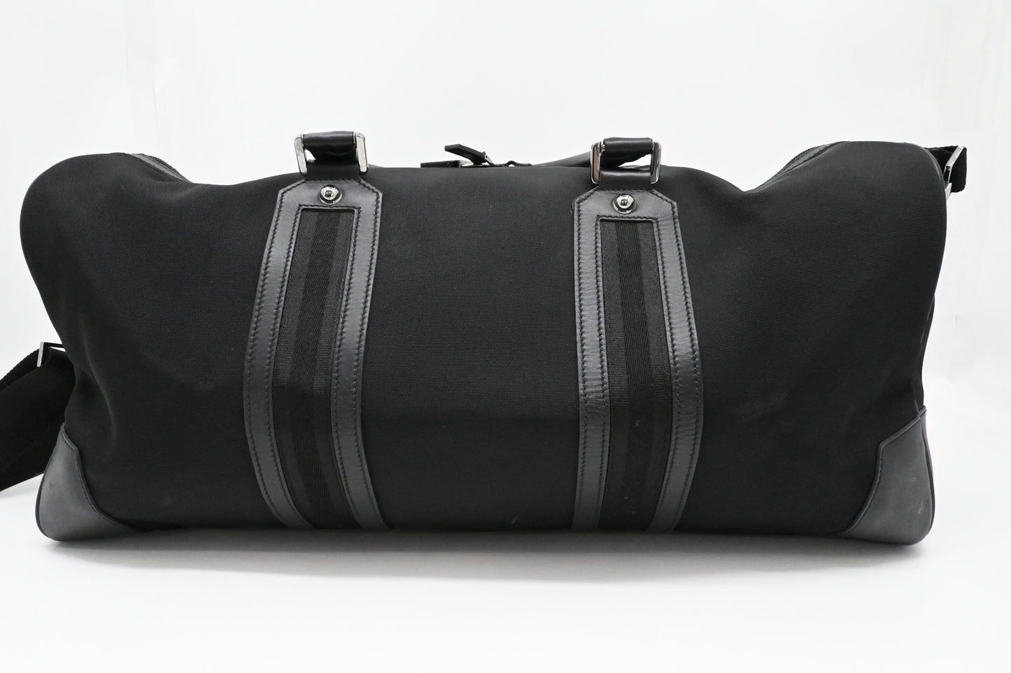 Gucci Duffle Bag in Black Canvas