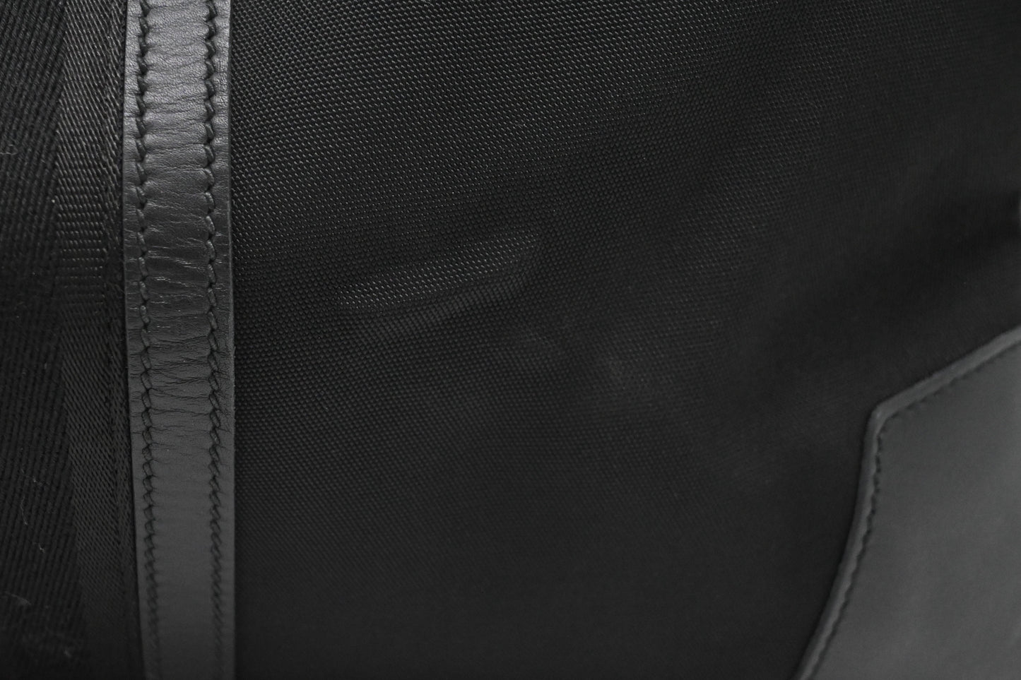 Gucci Duffle Bag in Black Canvas