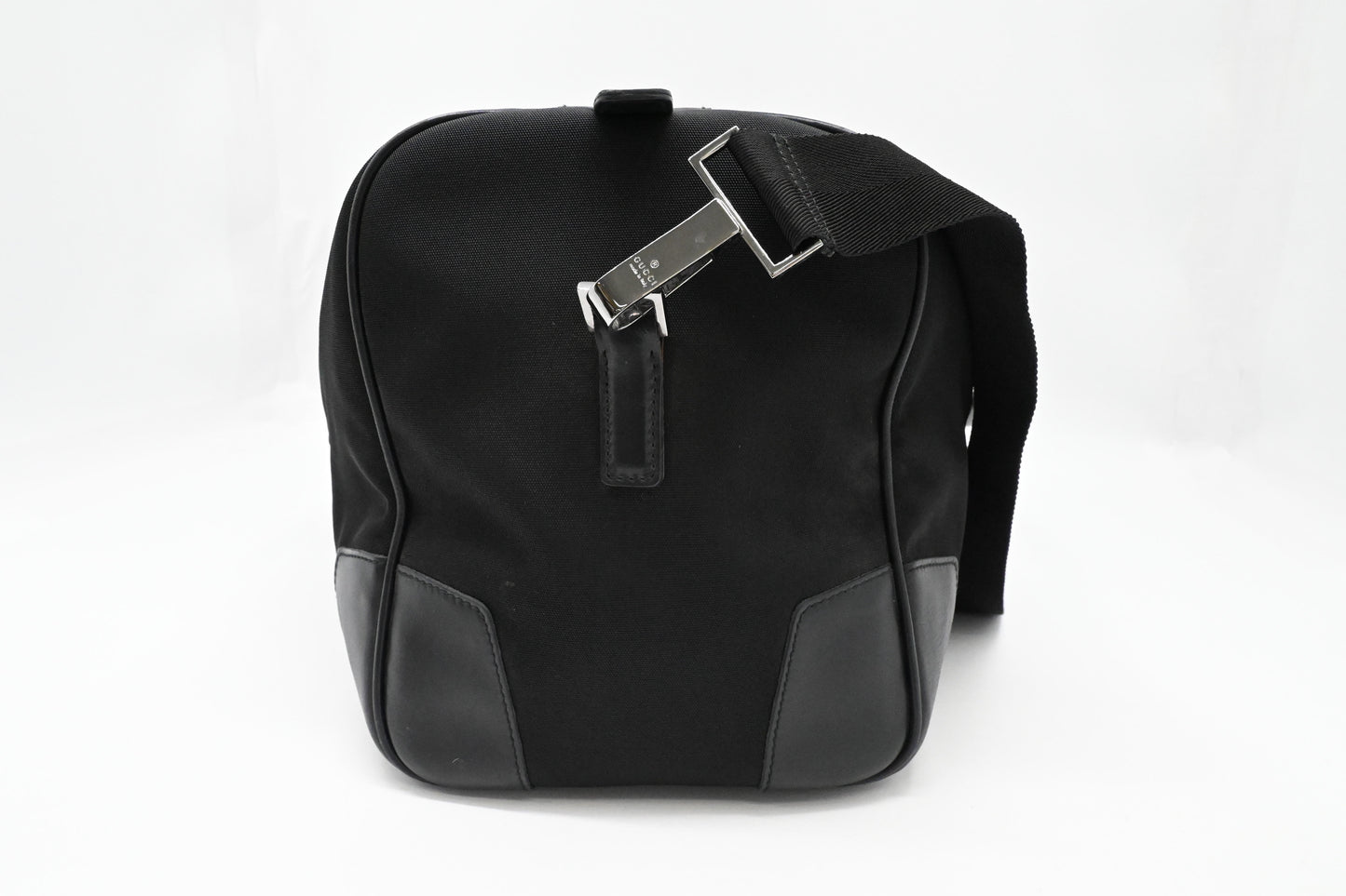 Gucci Duffle Bag in Black Canvas