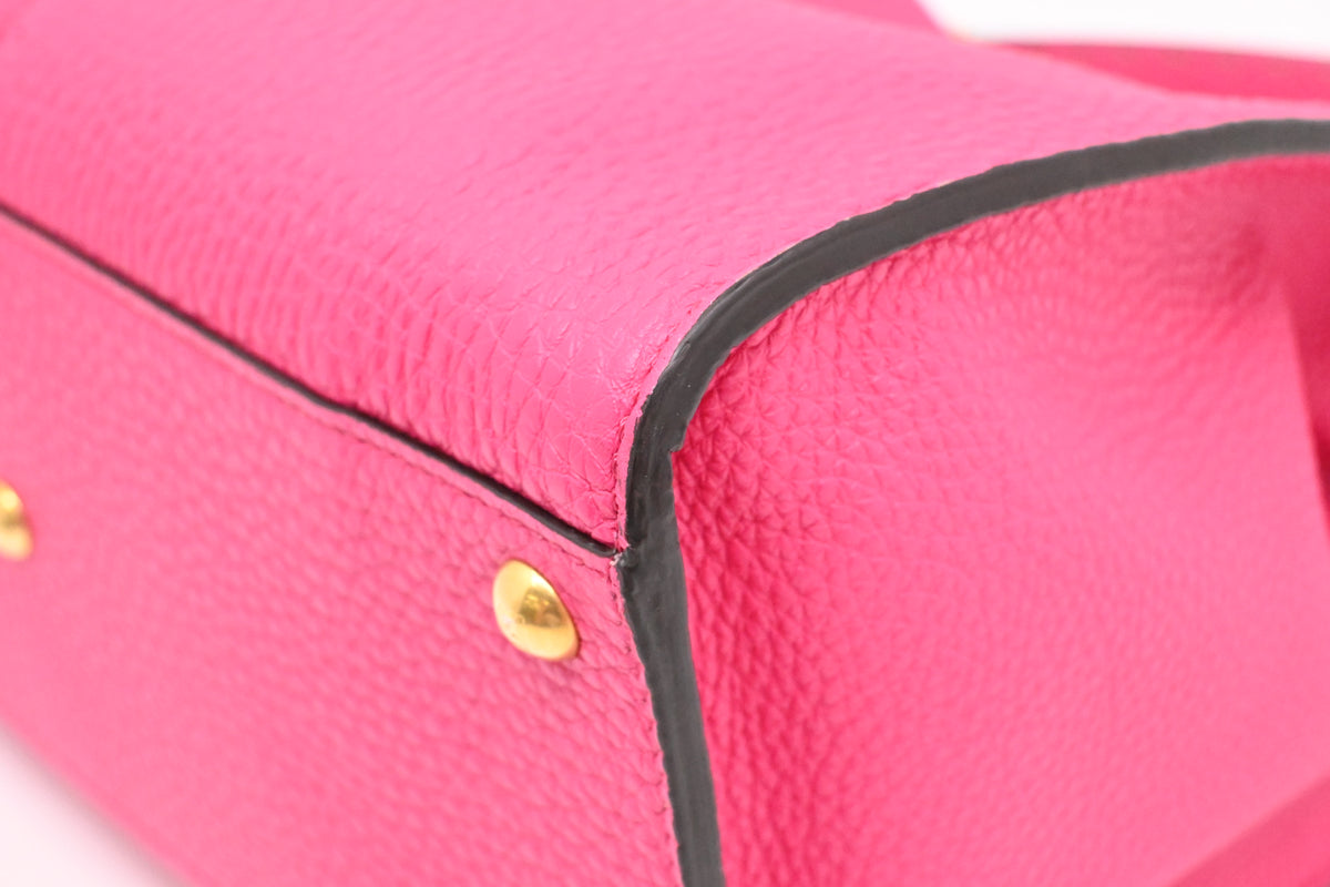 Fendi Medium Peekaboo Selleria in Pink Leather