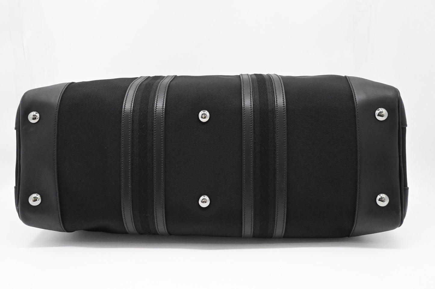 Gucci Duffle Bag in Black Canvas
