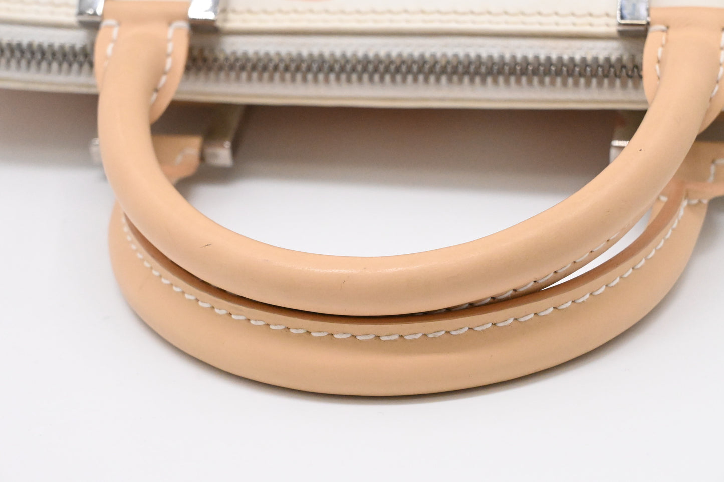 Louis Vuitton x Stephen Sprouse Alma Horizontal in Beige Graffiti Glazed Leather