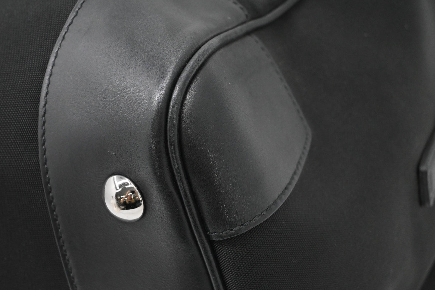 Gucci Duffle Bag in Black Canvas