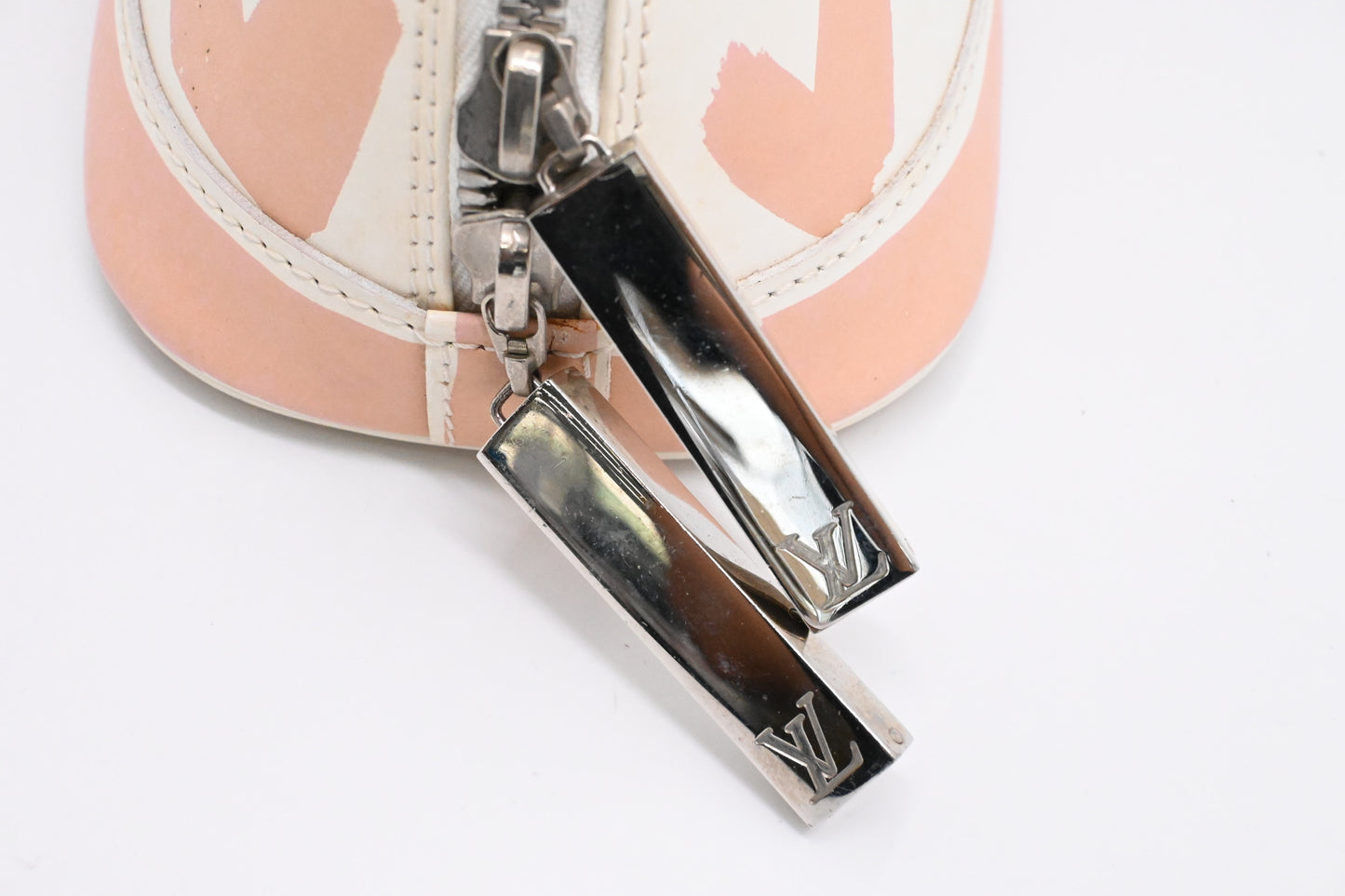 Louis Vuitton x Stephen Sprouse Alma Horizontal in Beige Graffiti Glazed Leather