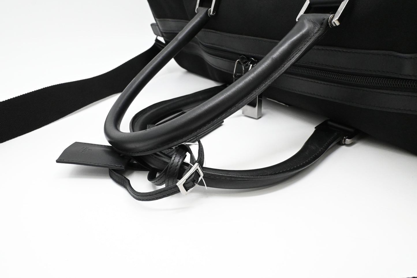 Gucci Duffle Bag in Black Canvas