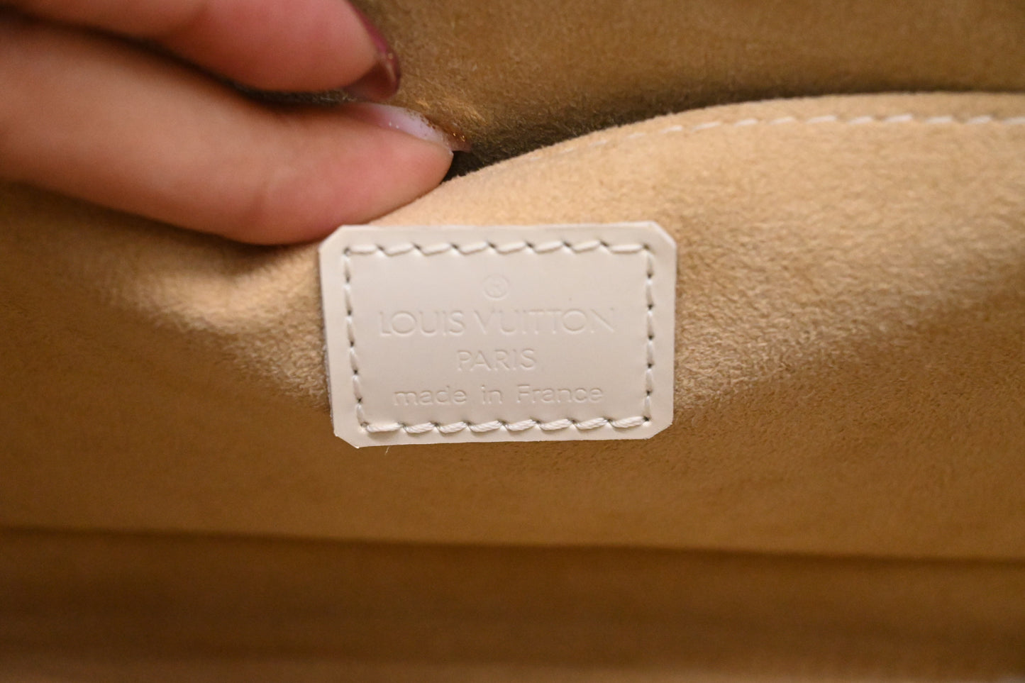 Louis Vuitton x Stephen Sprouse Alma Horizontal in Beige Graffiti Glazed Leather