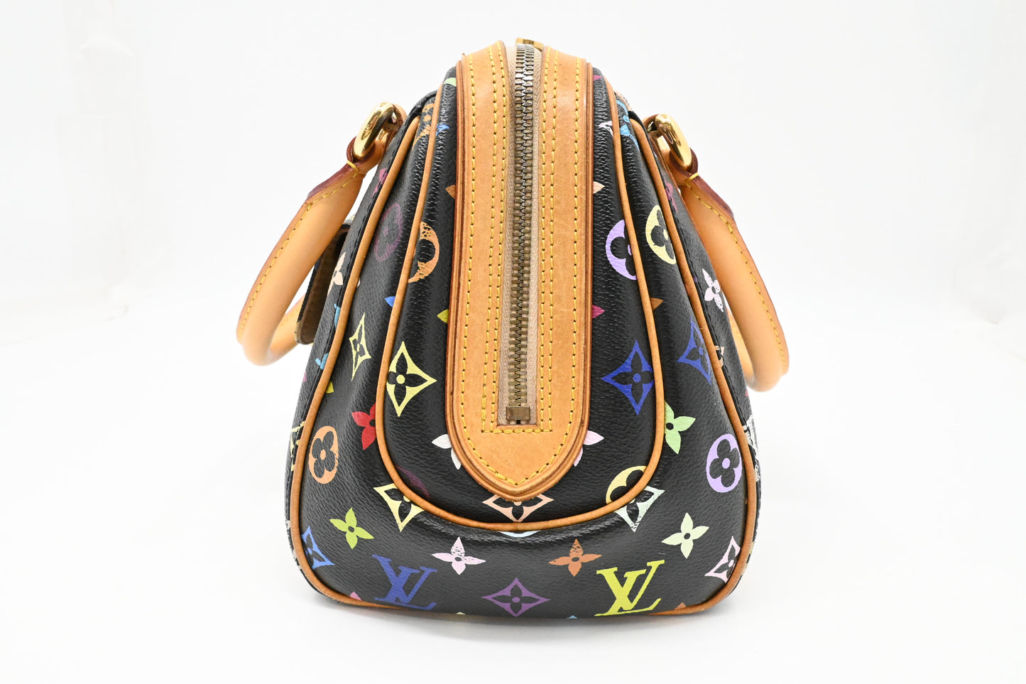 Louis Vuitton Priscilla in Black Multicolor Monogram Canvas