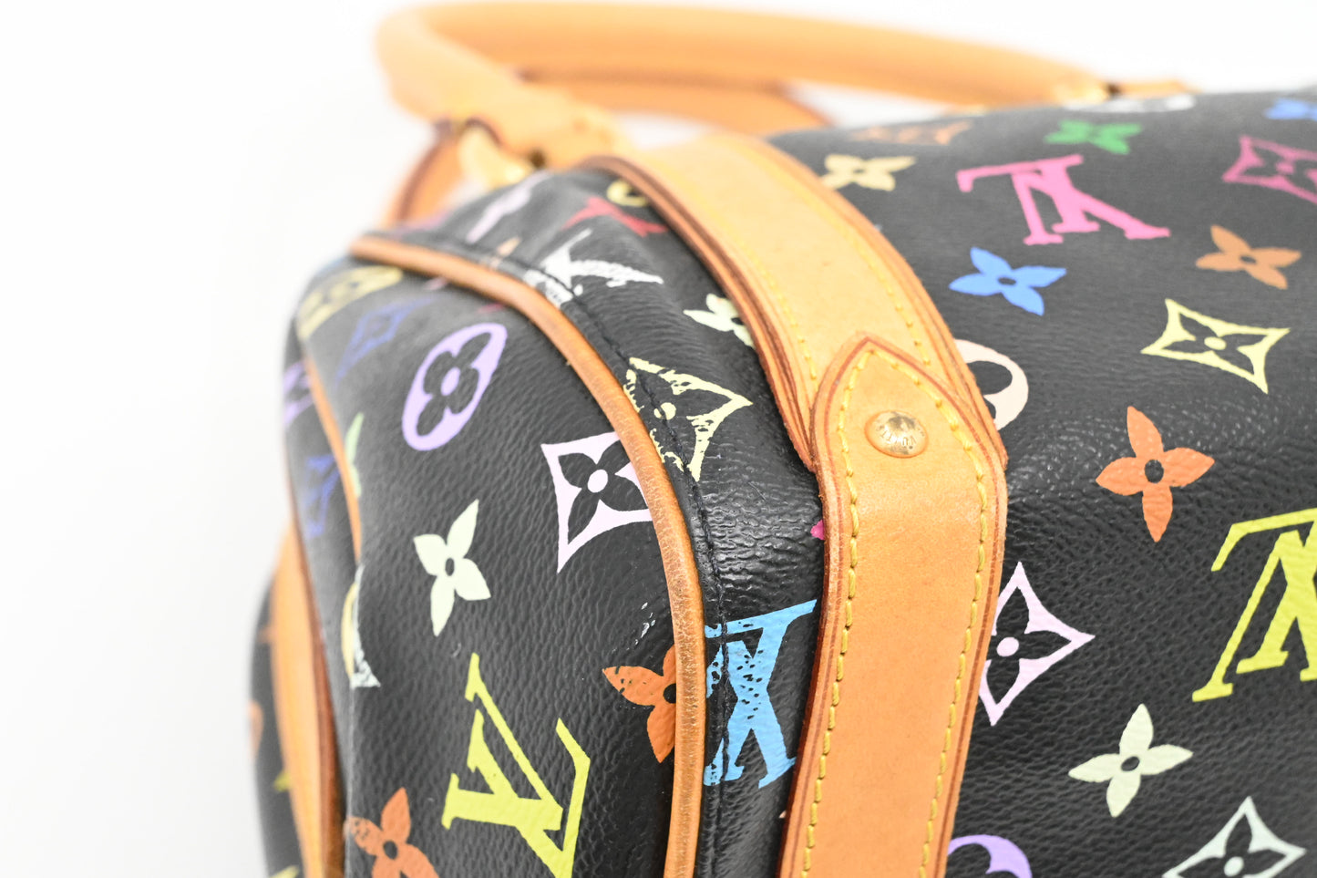 Louis Vuitton Priscilla in Black Multicolor Monogram Canvas
