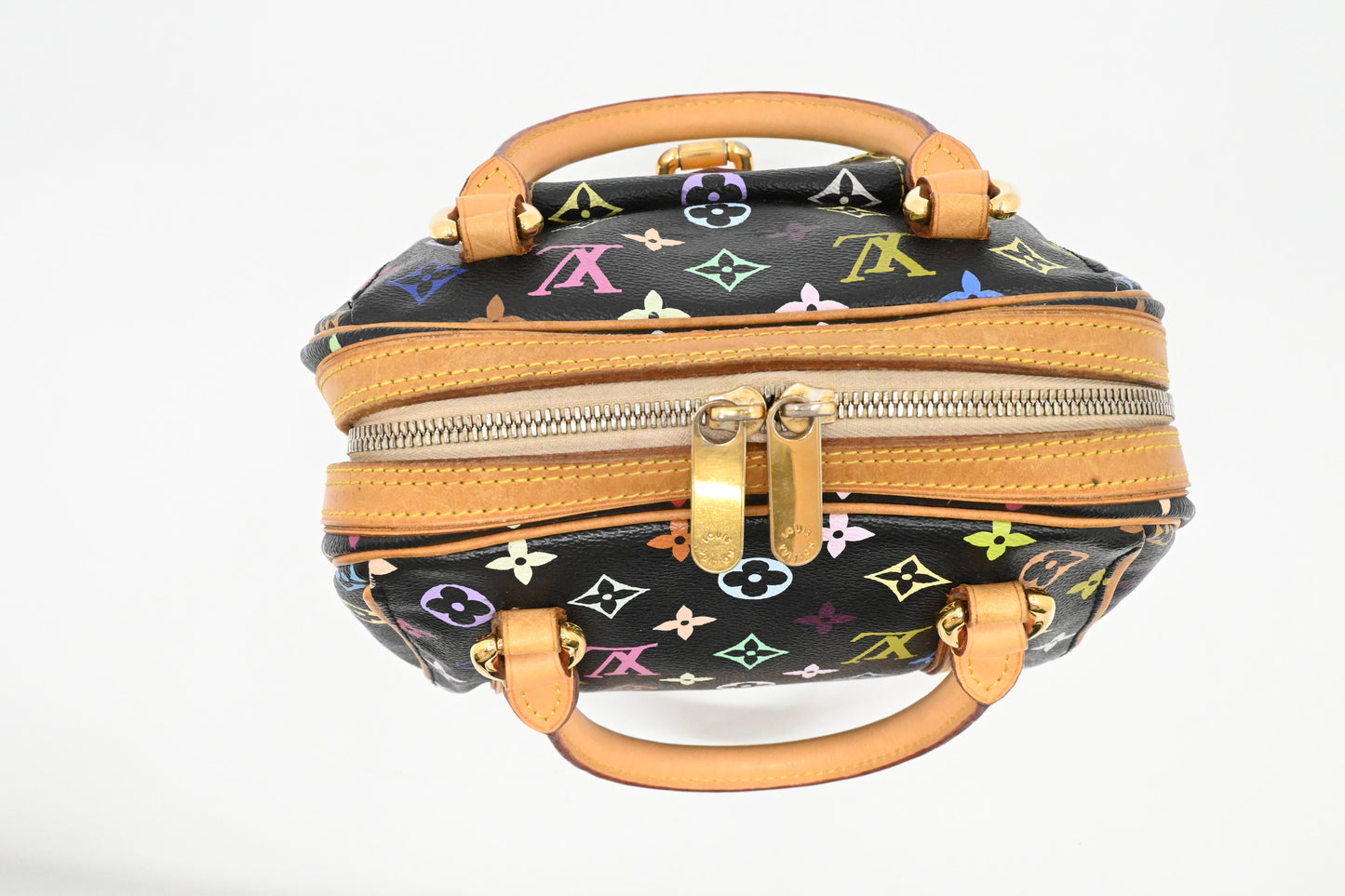 Louis Vuitton Priscilla in Black Multicolor Monogram Canvas