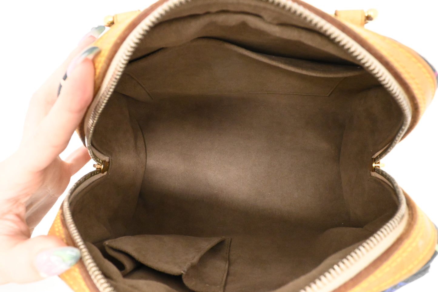 Louis Vuitton Priscilla in Black Multicolor Monogram Canvas