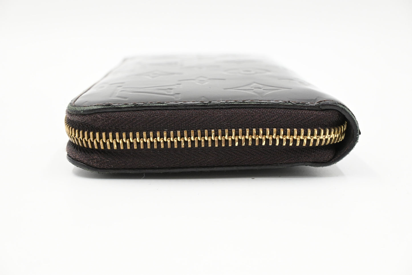 Louis Vuitton Long Zippy Wallet in Amarante Vernis Leather