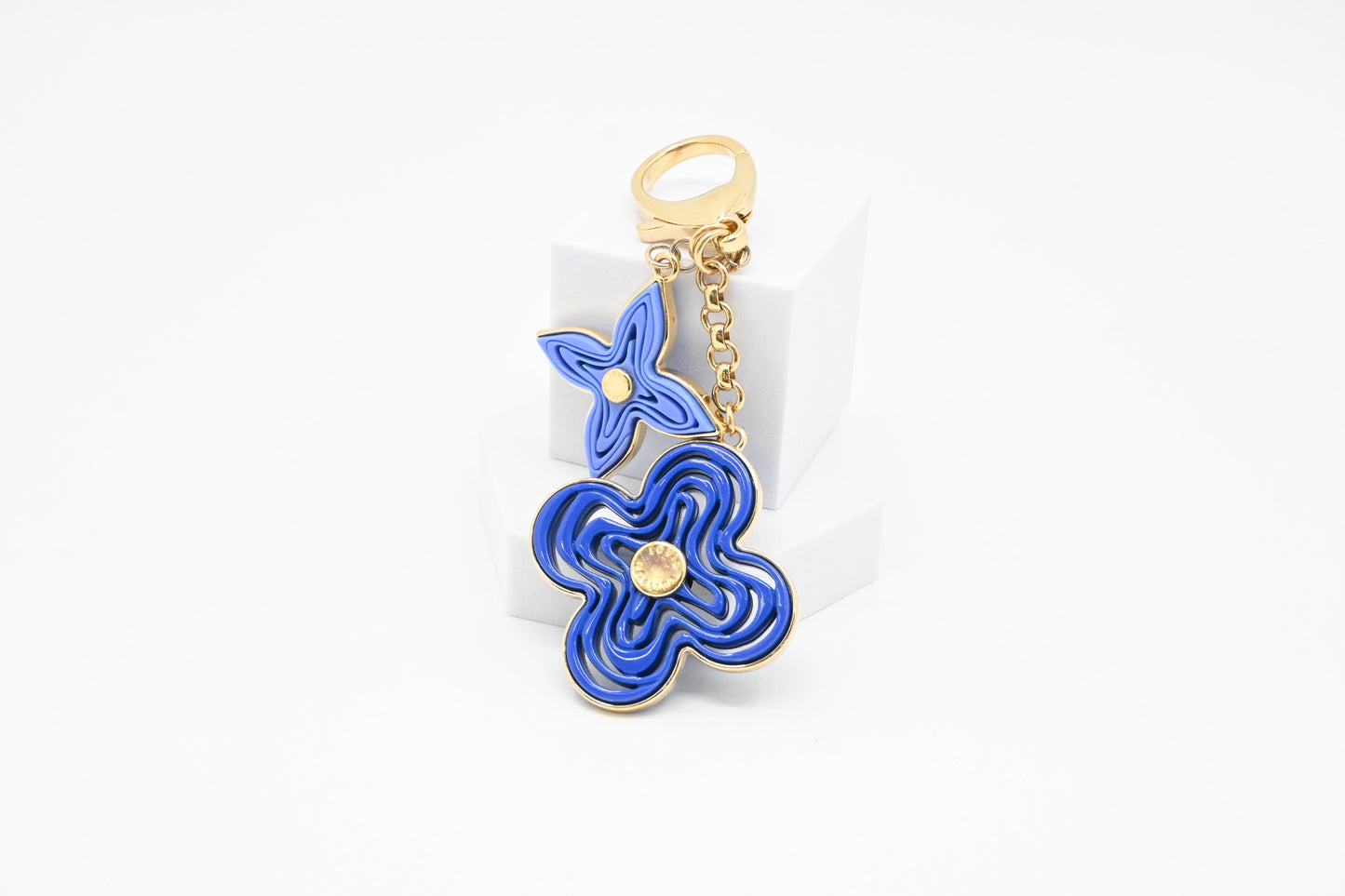 Louis Vuitton Blue Flowers Charm