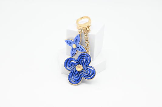 Louis Vuitton Blue Flowers Charm