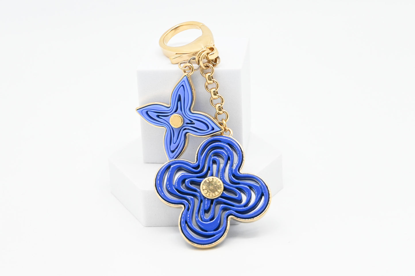 Louis Vuitton Blue Flowers Charm