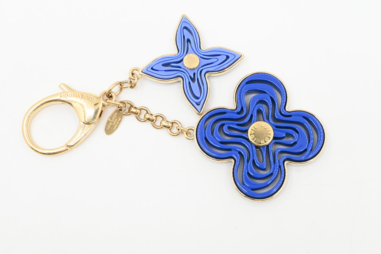 Louis Vuitton Blue Flowers Charm