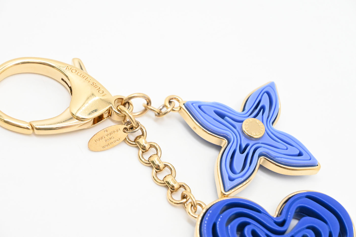 Louis Vuitton Blue Flowers Charm