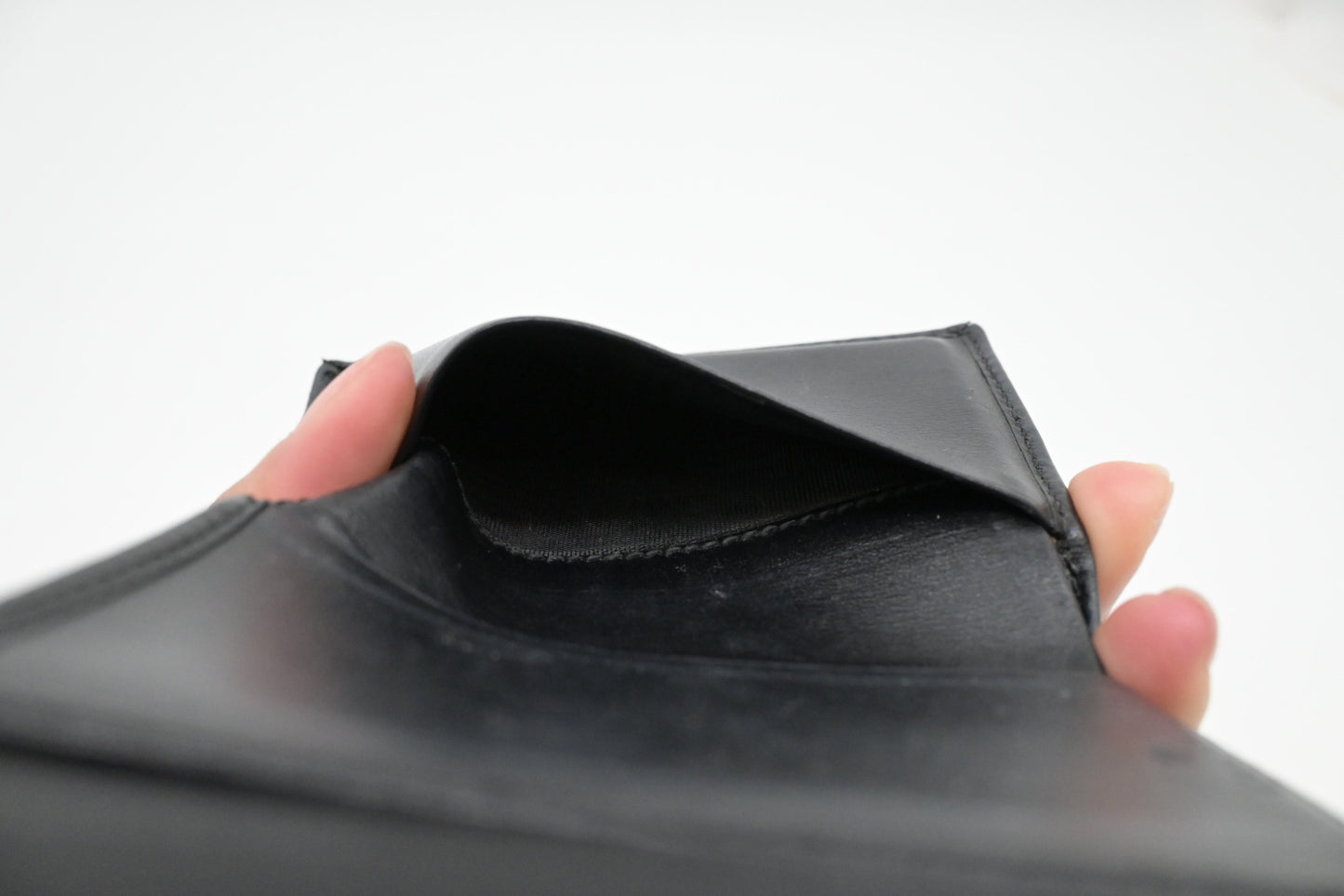 Gucci Horsebit 1955 Card Case Wallet in Black Leather