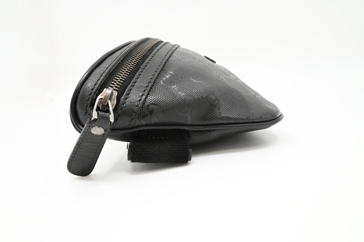 Gucci Bumbag in Black Imprime Canvas