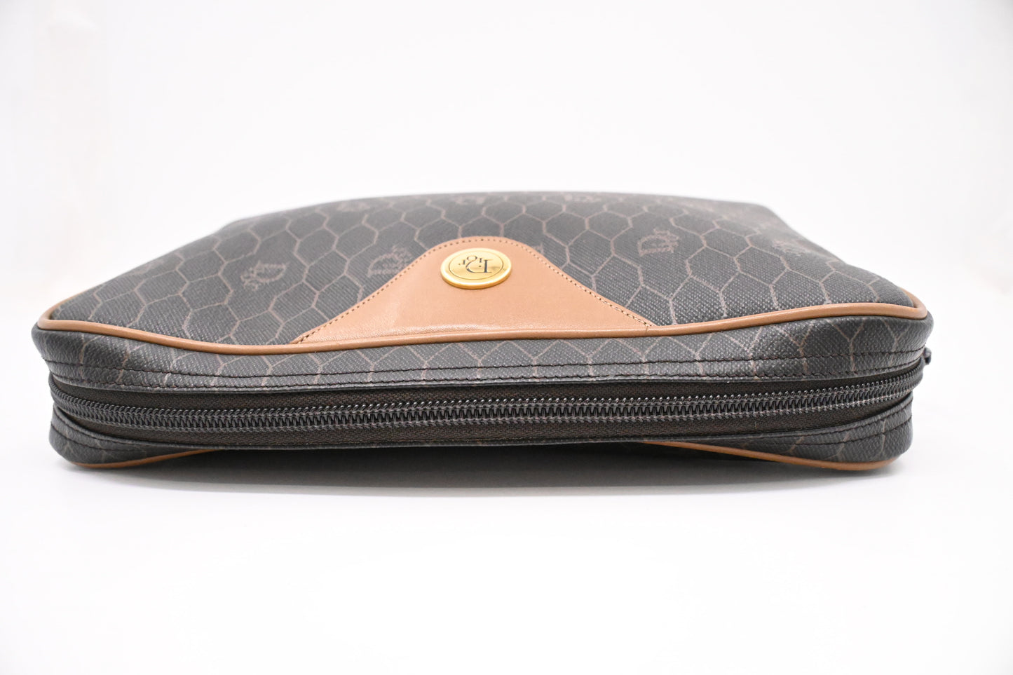 Dior Crossbody Bag in Black Honeycomb Coated Canvas