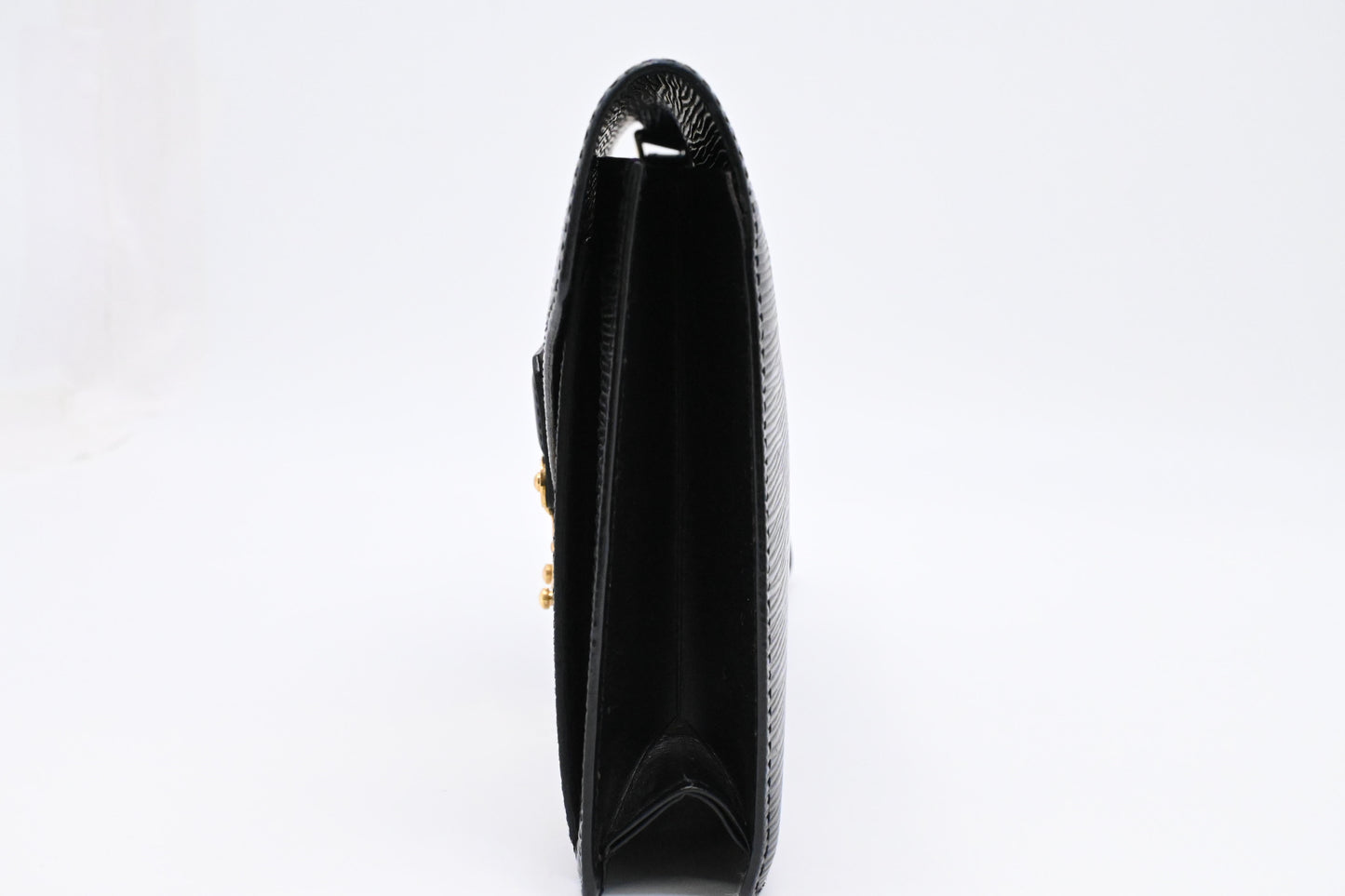 Louis Vuitton Sellier Dragonne in Black Epi Leather