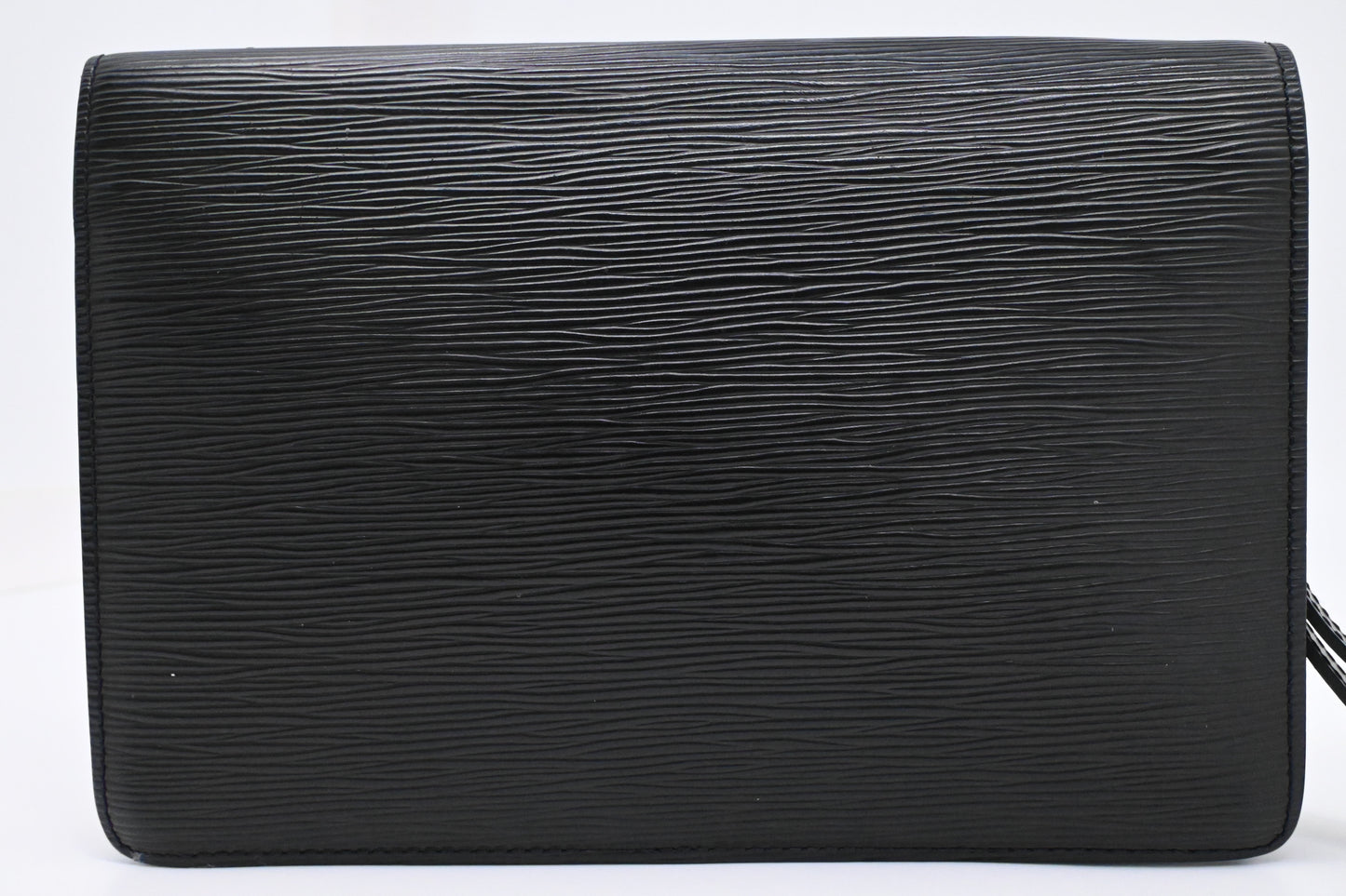Louis Vuitton Sellier Dragonne in Black Epi Leather