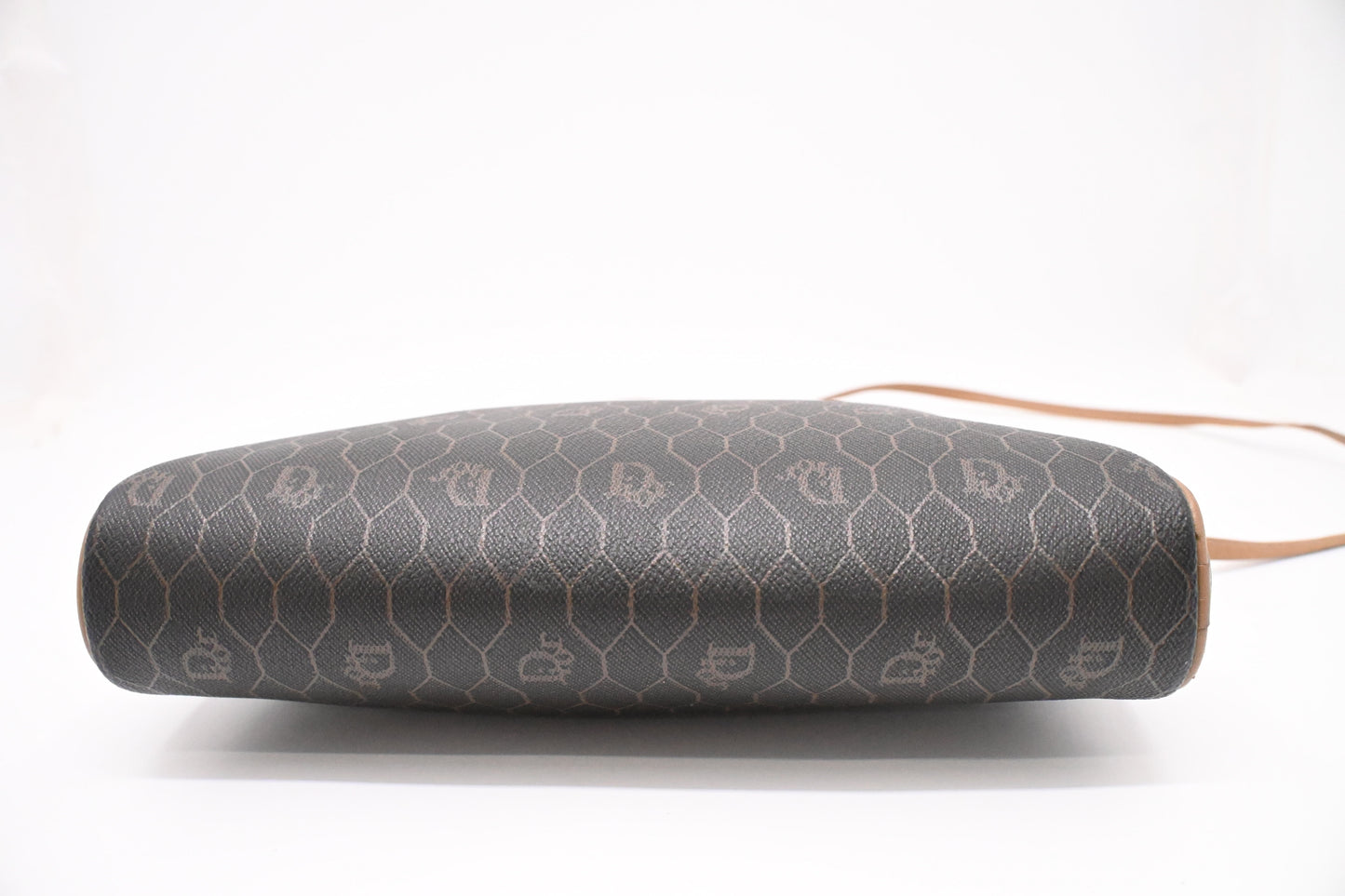 Dior Crossbody Bag in Black Honeycomb Coated Canvas