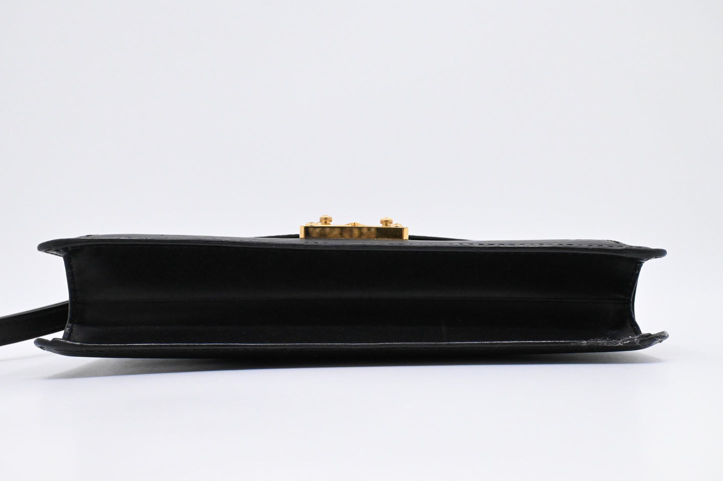Louis Vuitton Sellier Dragonne in Black Epi Leather