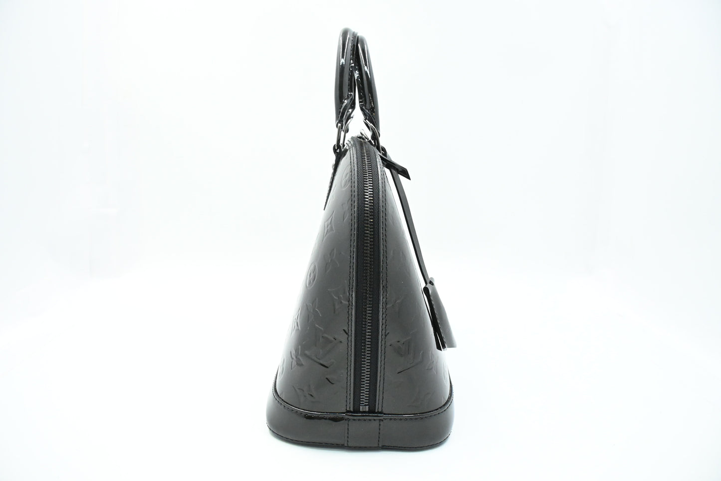 Louis Vuitton Alma in Black Magnetique Vernis Leather