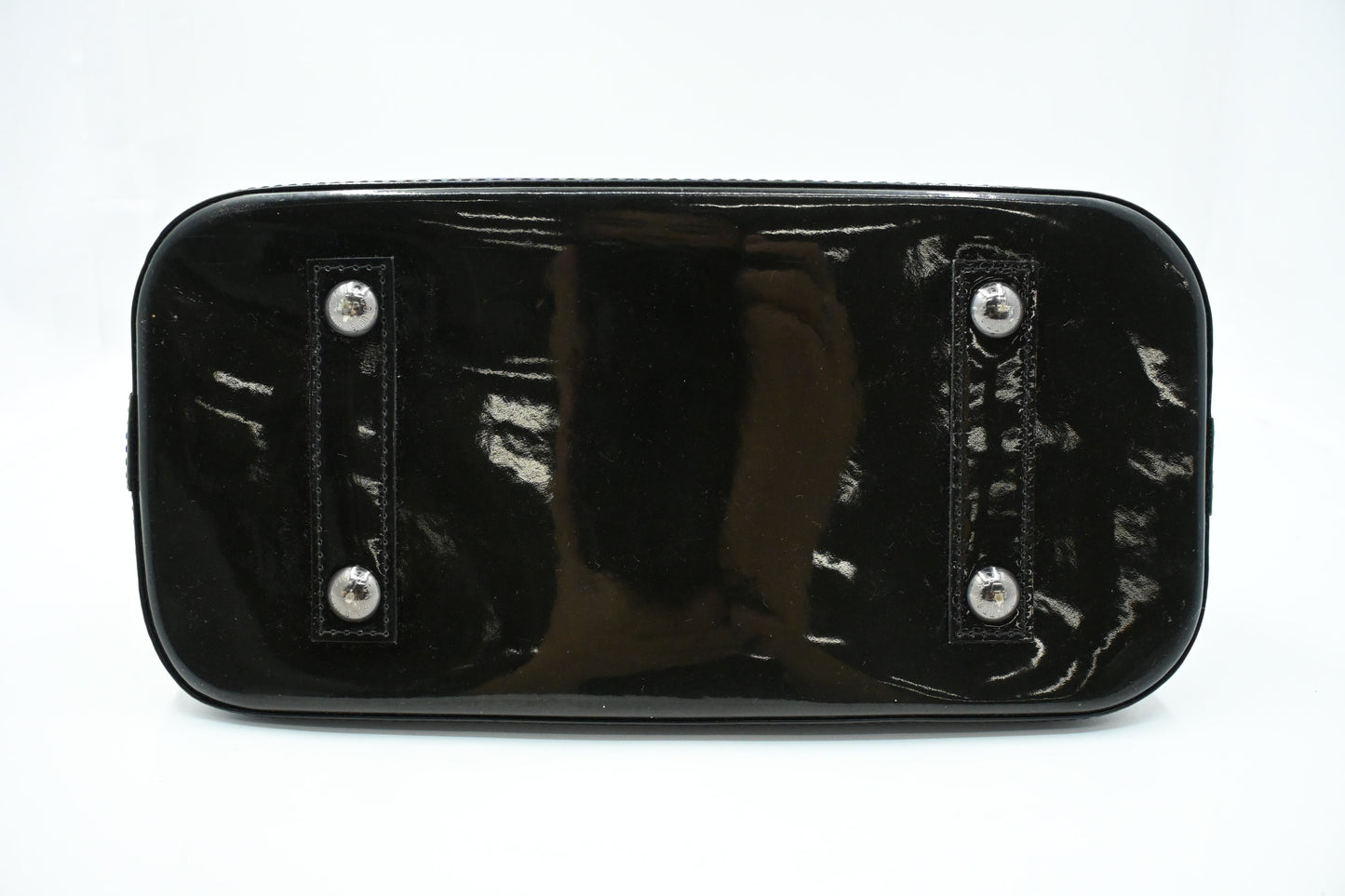 Louis Vuitton Alma in Black Magnetique Vernis Leather