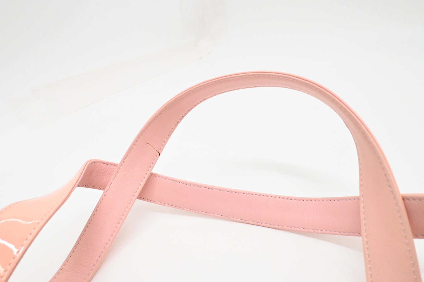 Chanel Triple Coco Tote in Pink Leather and Clear Vinyl