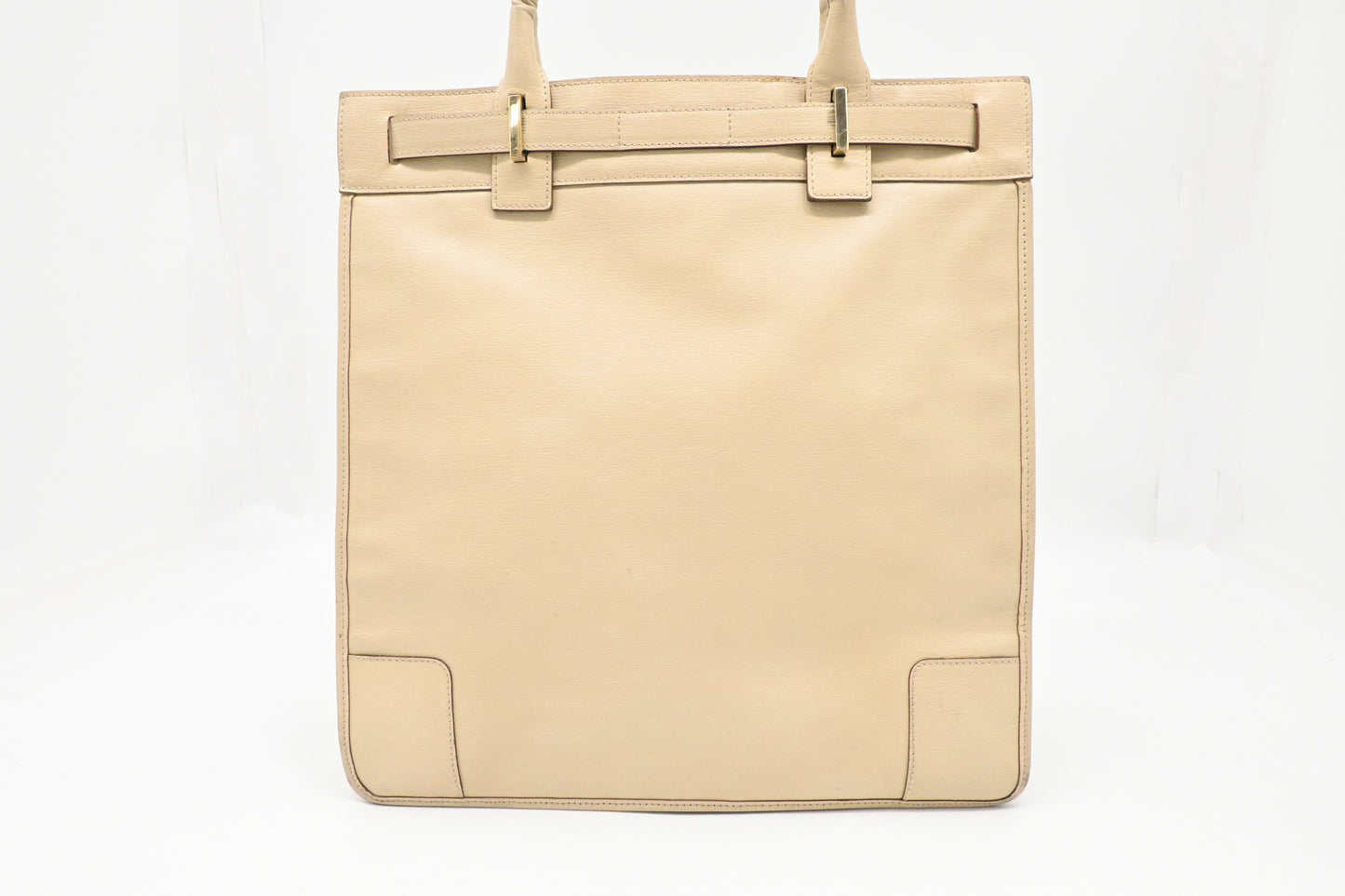 Gucci Tote Bag in Beige Leather