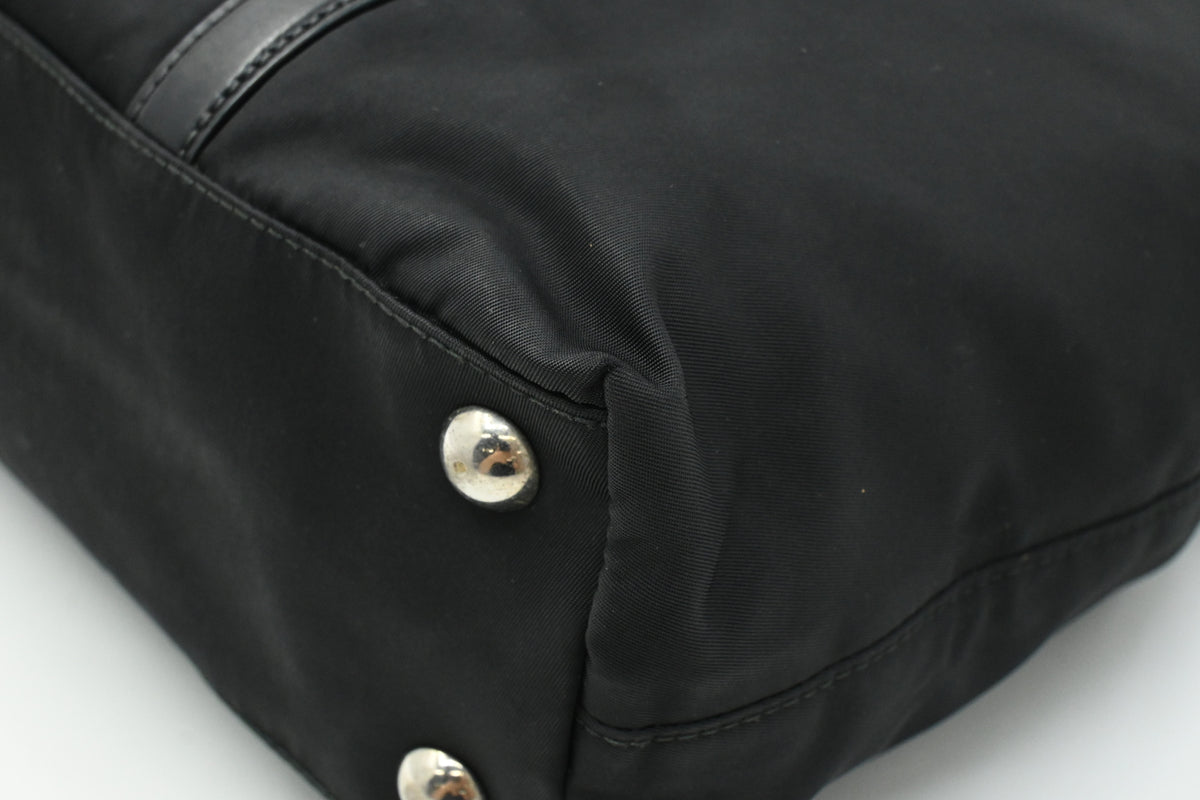 Prada Two Way Bag in Black Nylon