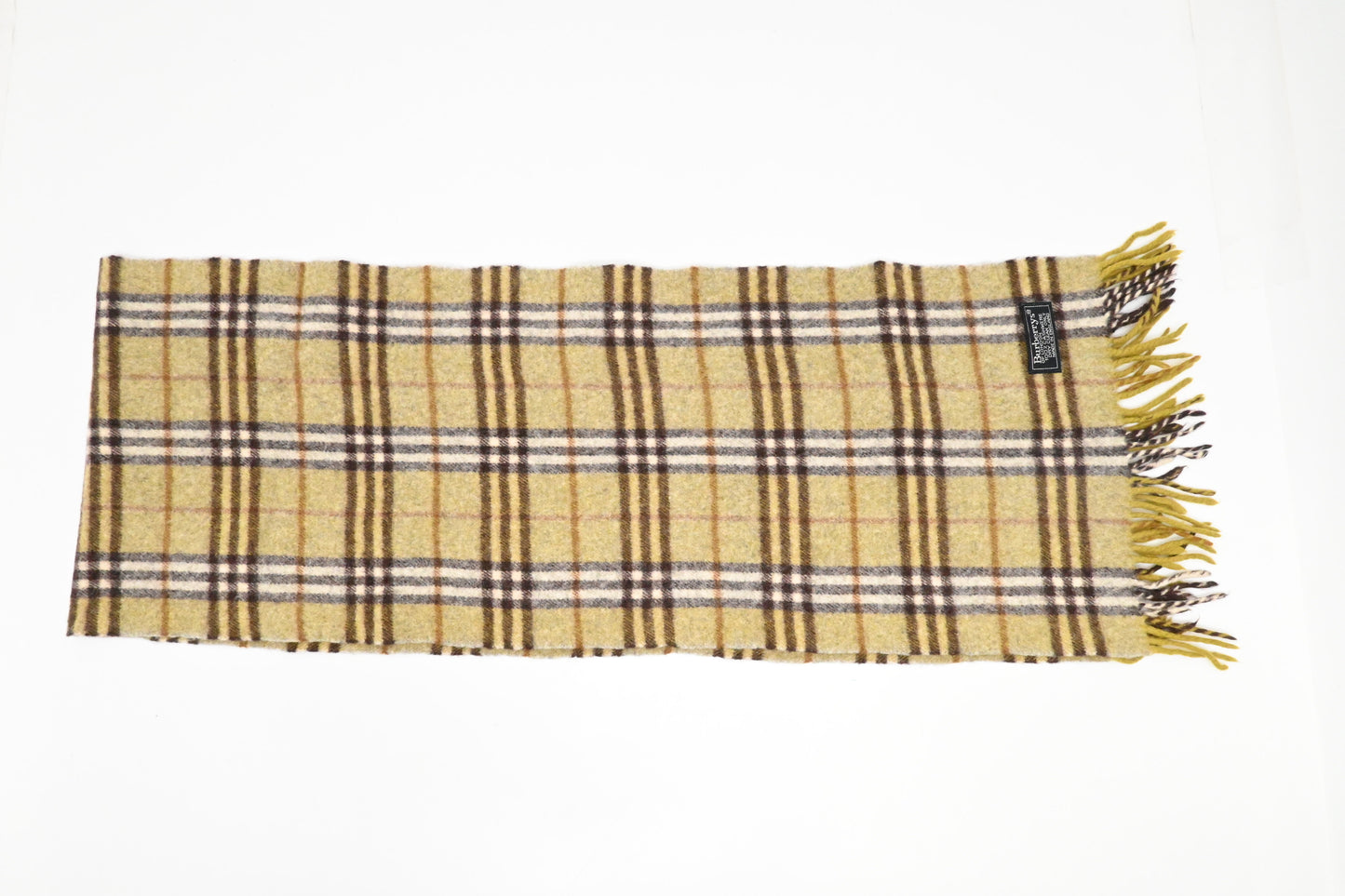 Burberry Scarf in Green Cashmere