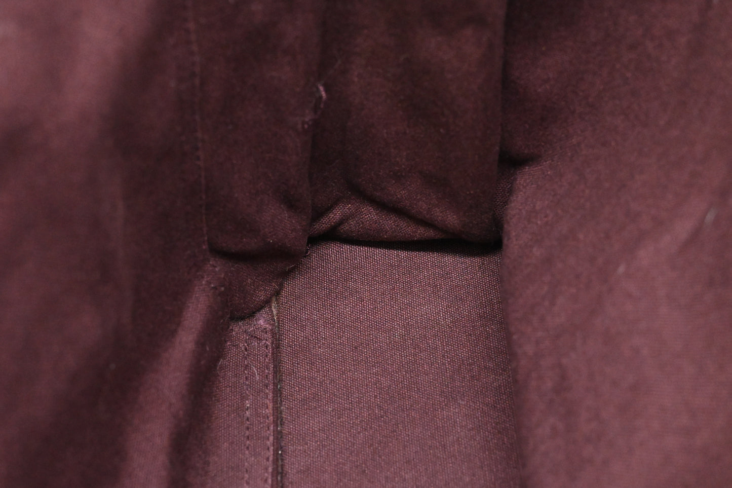 Hermes Fourre Tout MM in Burgundy Canvas