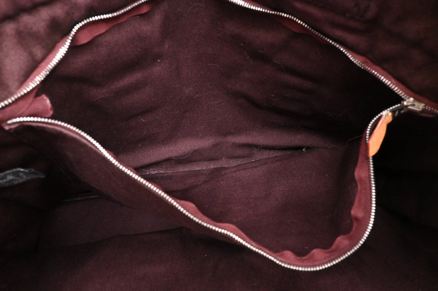 Hermes Fourre Tout MM in Burgundy Canvas