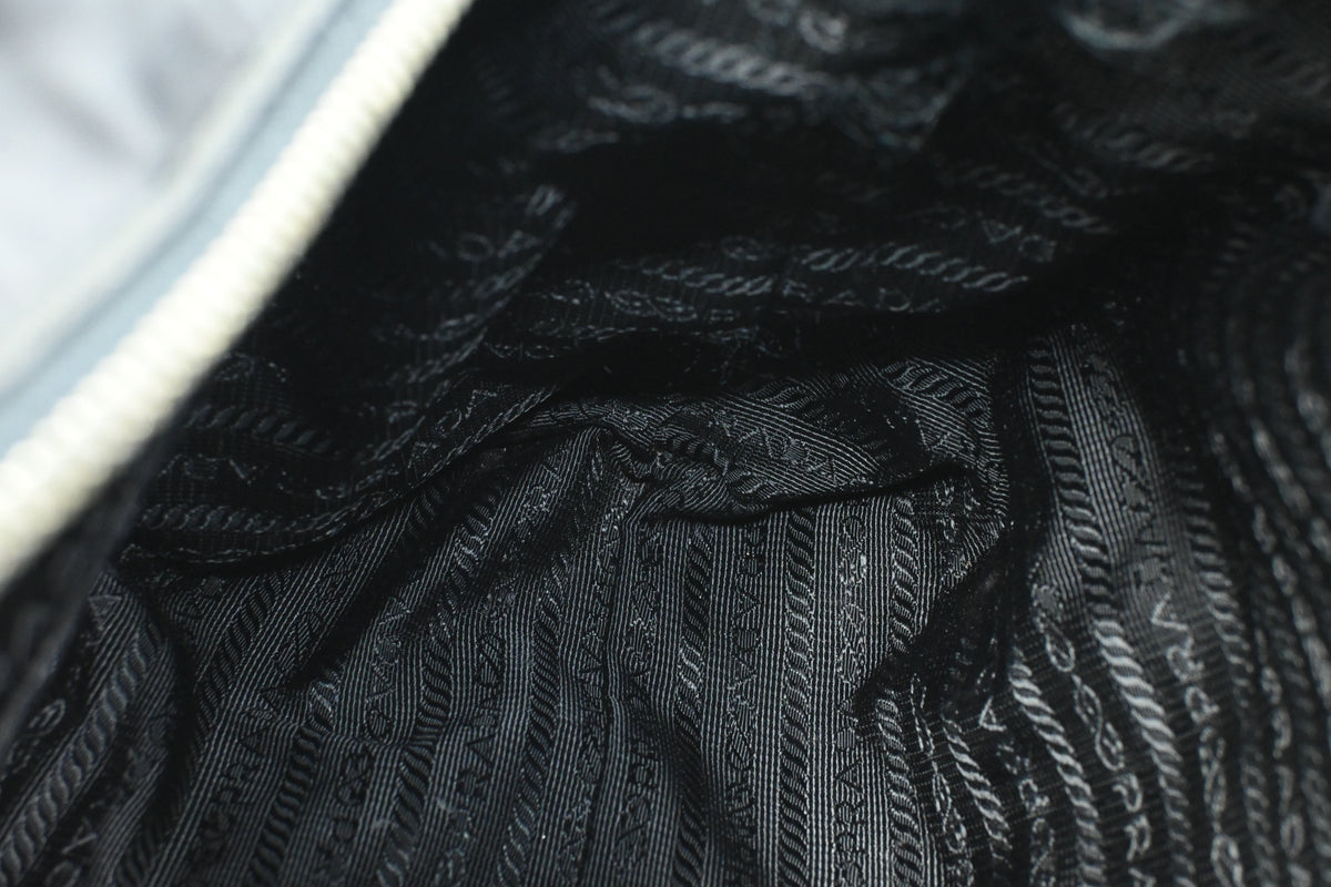 Prada Two Way Bag in Black Nylon