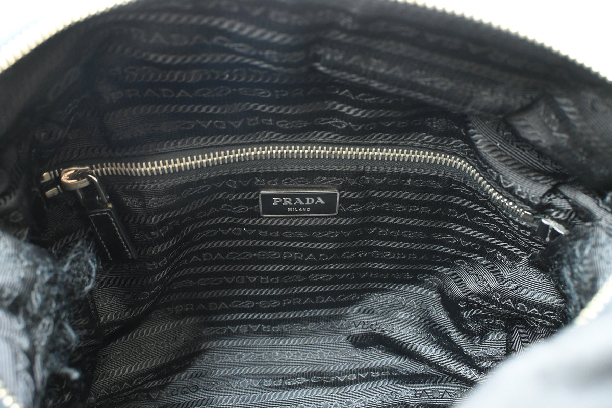 Prada Two Way Bag in Black Nylon