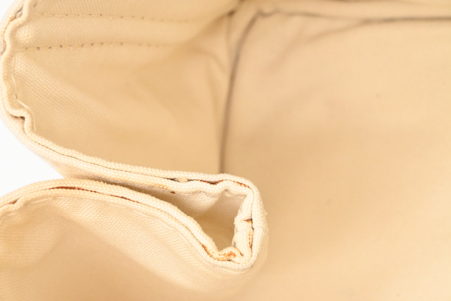 Prada Large Canapa Tote in White Canvas
