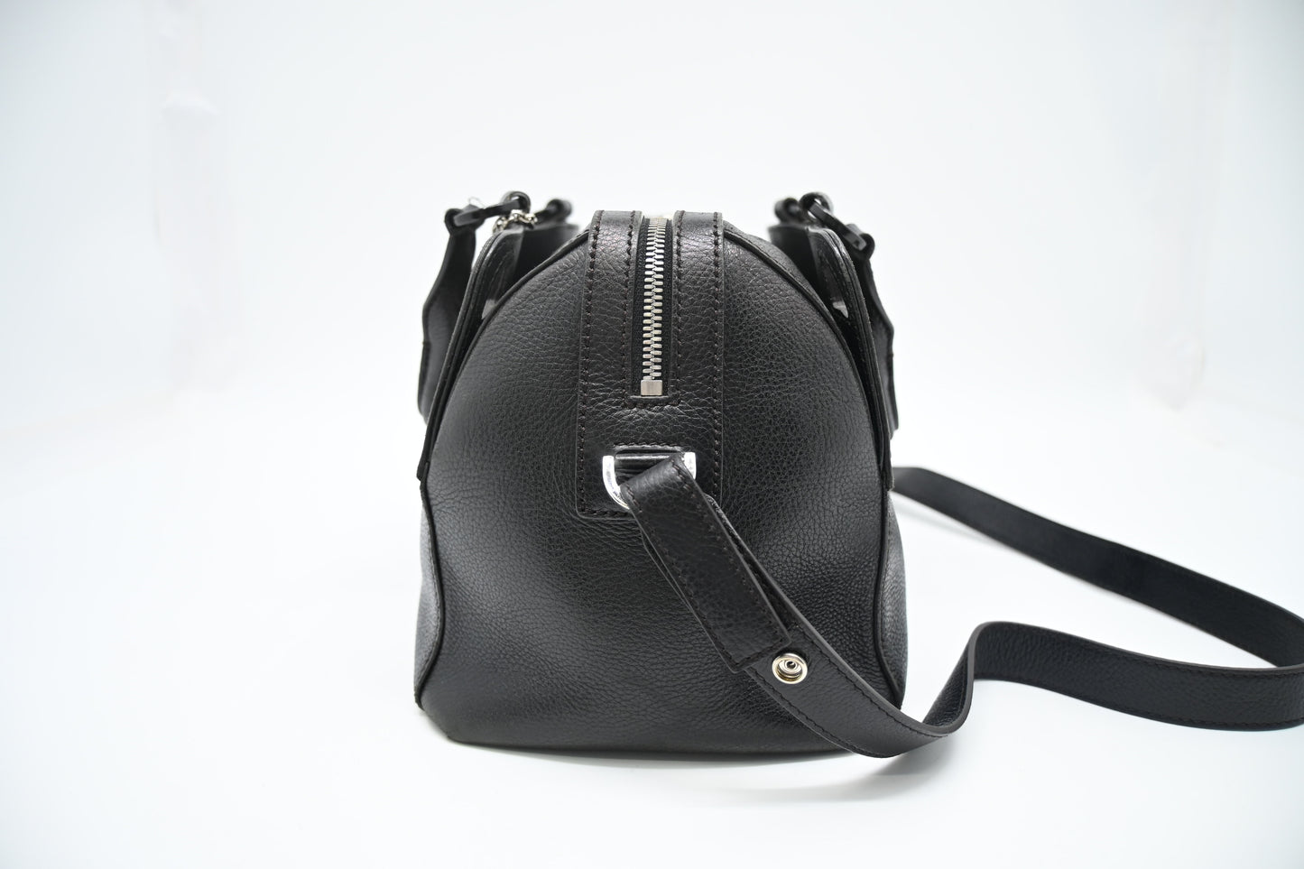 Cartier Marcello 2-Way Bag in Black Leather