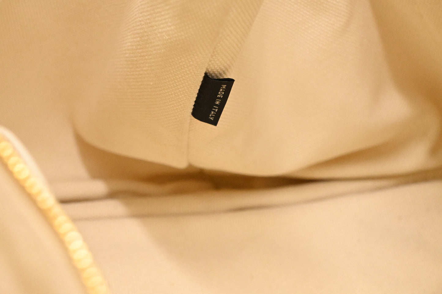 Prada Large Canapa Tote in White Canvas