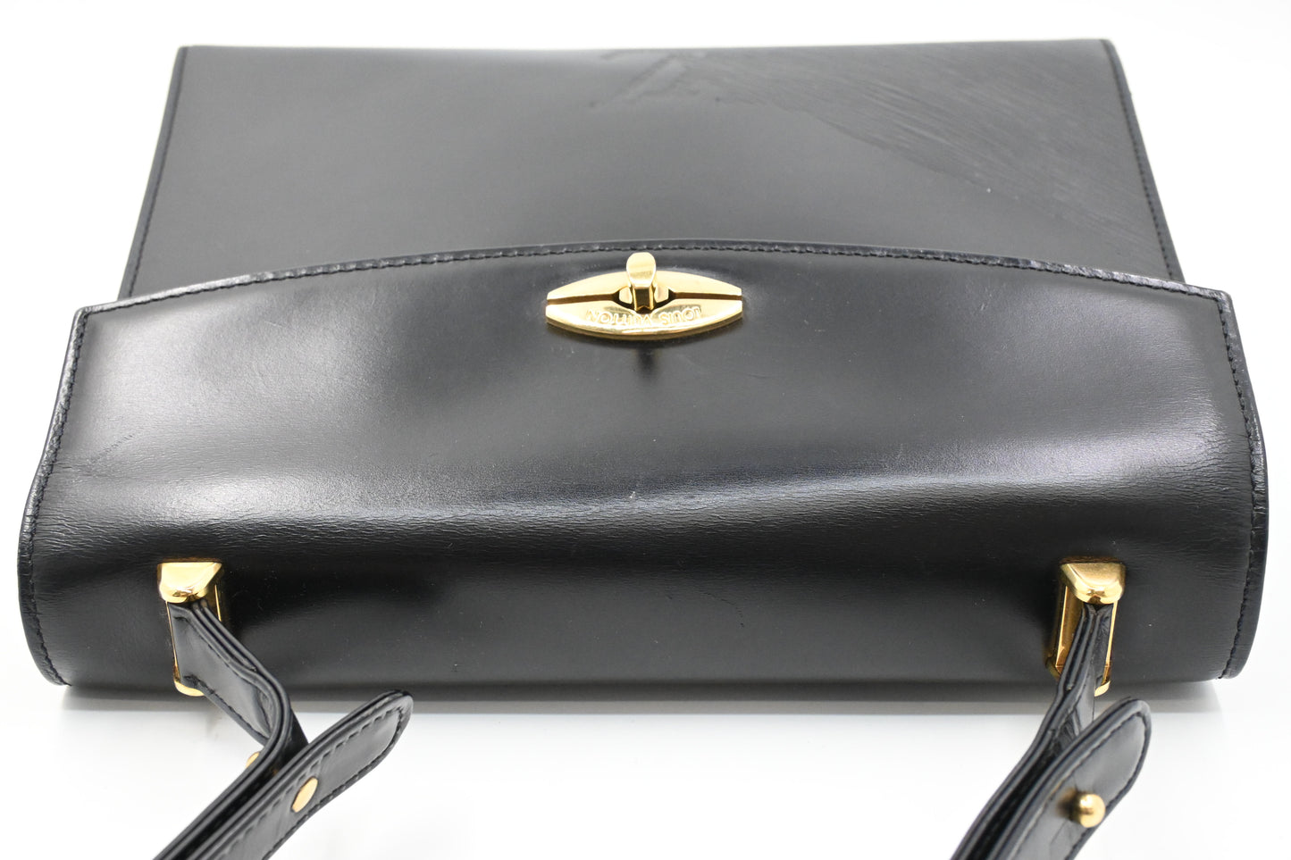 Louis Vuitton Opera Line Sparta in Black Leather