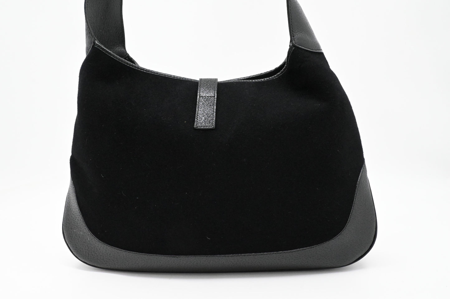 Gucci Jackie Shoulder Bag in Black Felt