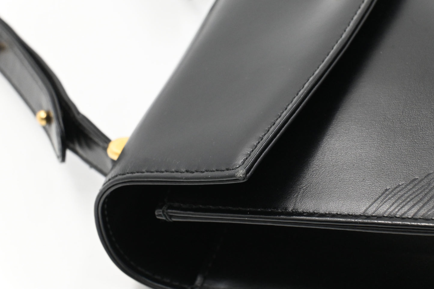 Louis Vuitton Opera Line Sparta in Black Leather