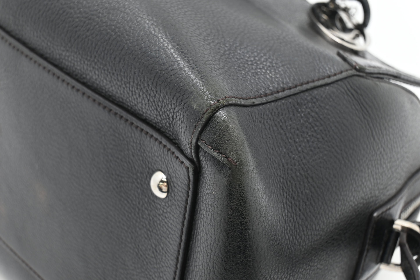 Cartier Marcello 2-Way Bag in Black Leather