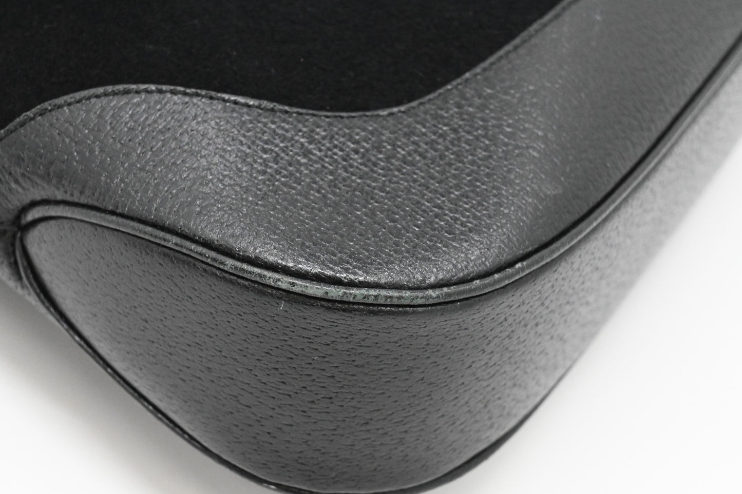 Gucci Jackie Shoulder Bag in Black Felt